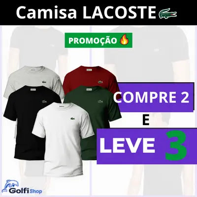 Promoção Compre 2 e leve 3 - Camisa LCT